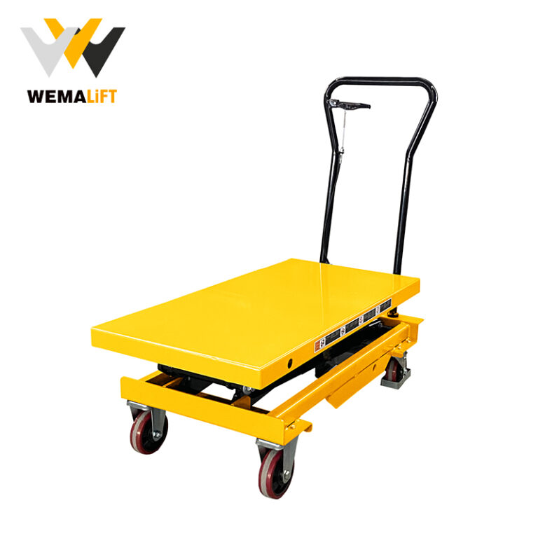 Manual Lift Table WEMALIFT EQUIPMENT CO., LTD.
